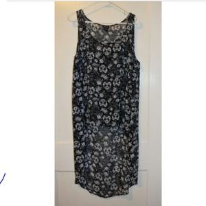 Torrid Skull Roses Black Hi Low Dress